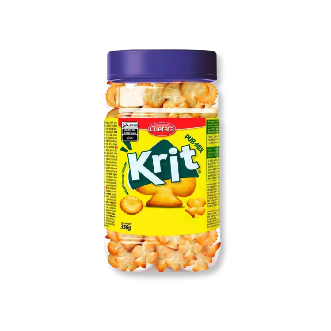Cuetara   krit pub mix   biscoito salgado   350g