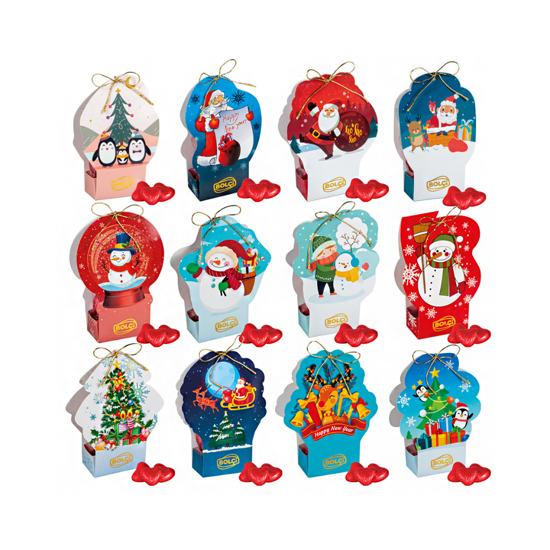 Chocolate bolci   96g   christmas box   chocolate sortidos