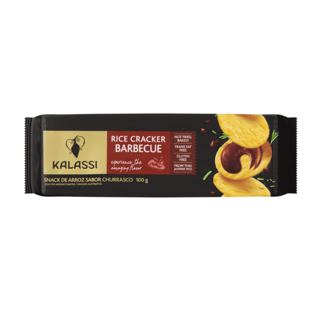 Kalassi   churrasco   lanche de arroz sabor churrasco   100g