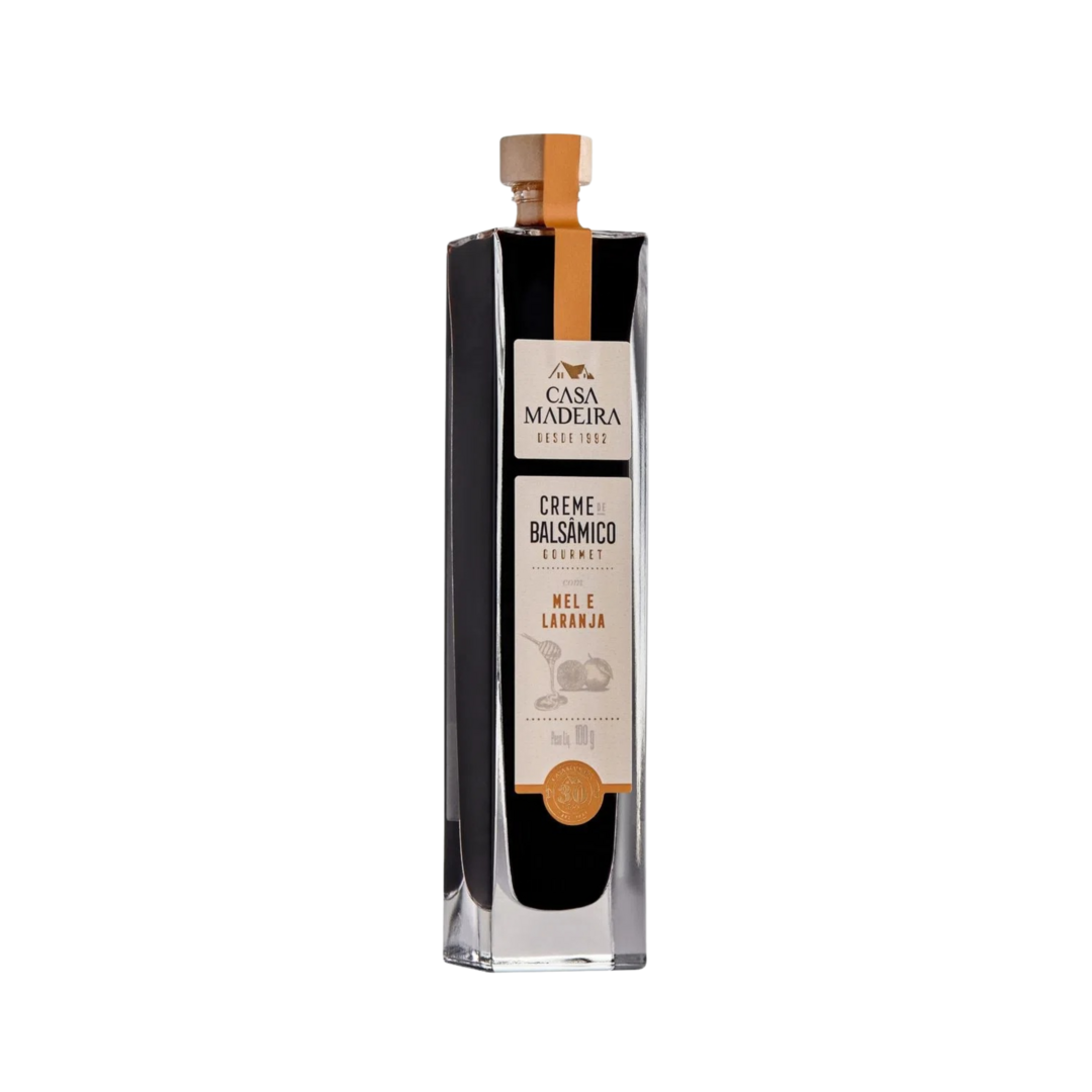 Casa madeira   creme de balsamico com mel e laranja   100g