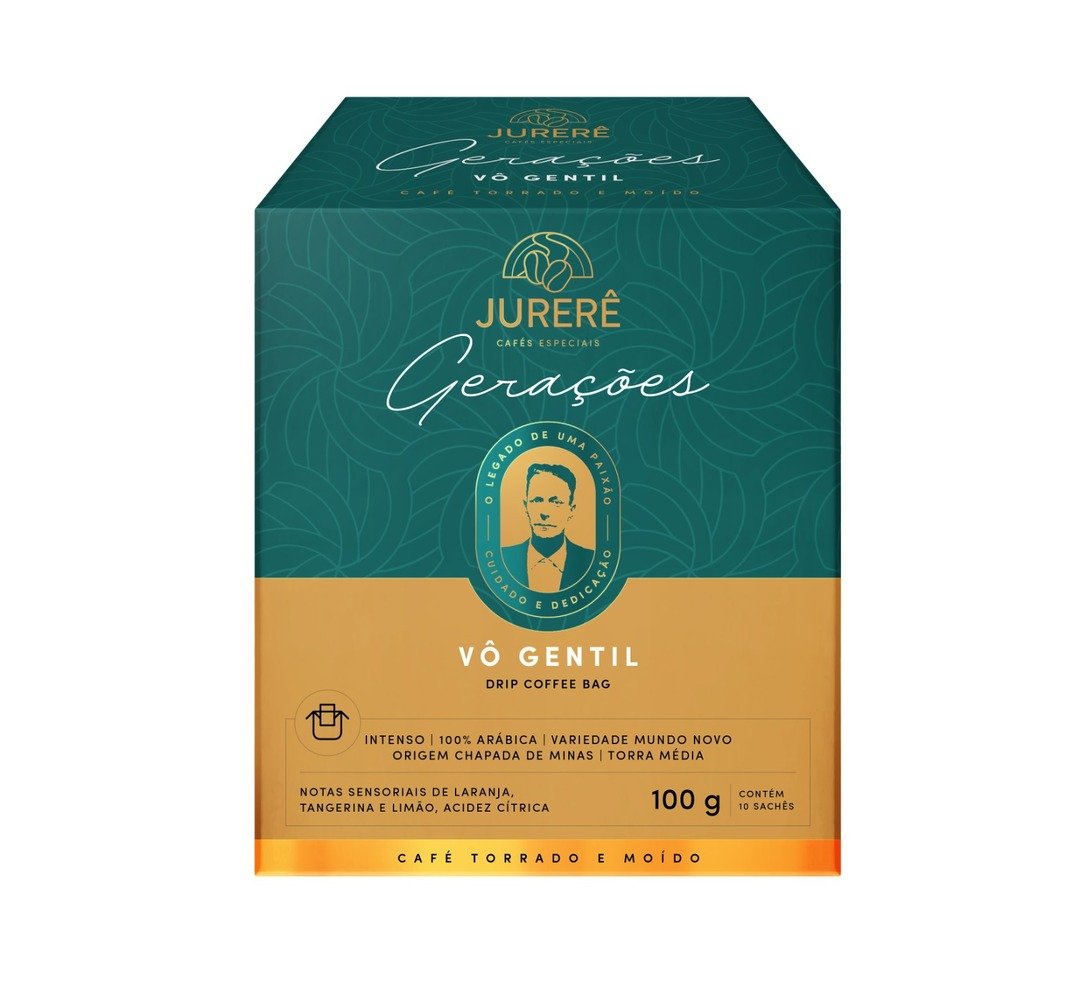 Cafe jurere   100g   do vo gentil   sache drip coffee dp10x10g