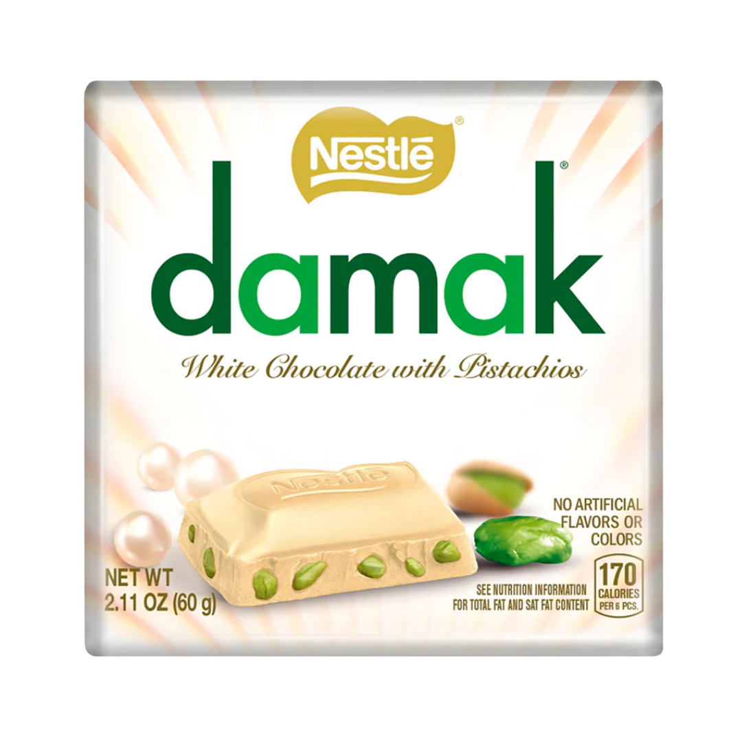 Chocolate nestle   60g   damak choc branco
