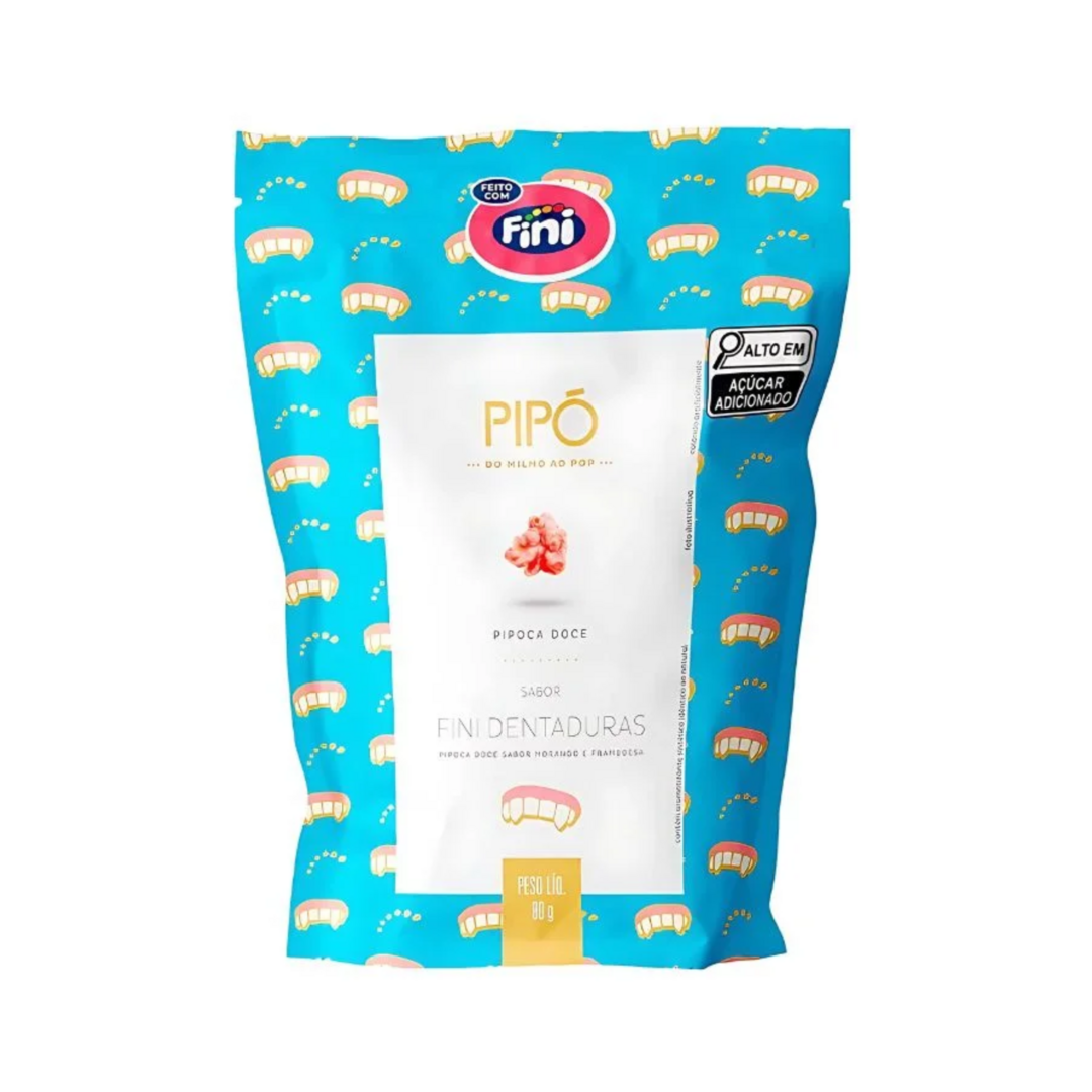 Pipo   pipoca doce   fini dentaduras   80g