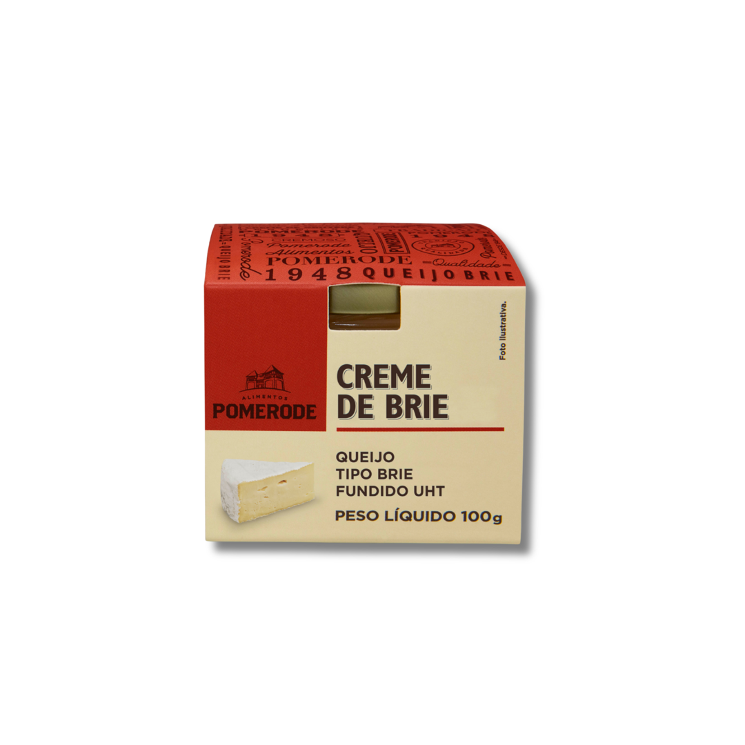 Pomerode   creme de brie zero lactose  100g