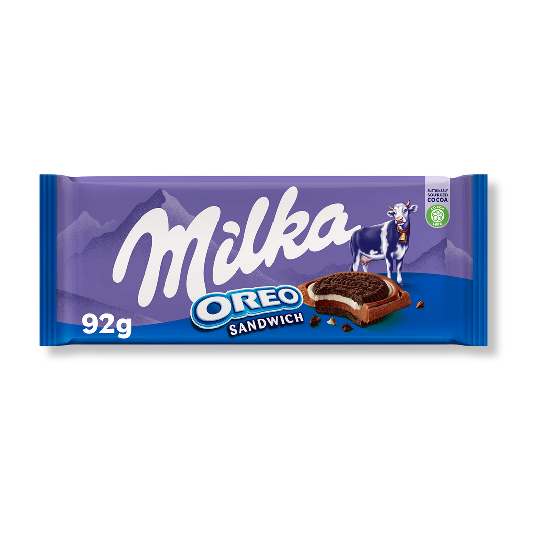 Milka   barra   sandwich oreo   92g