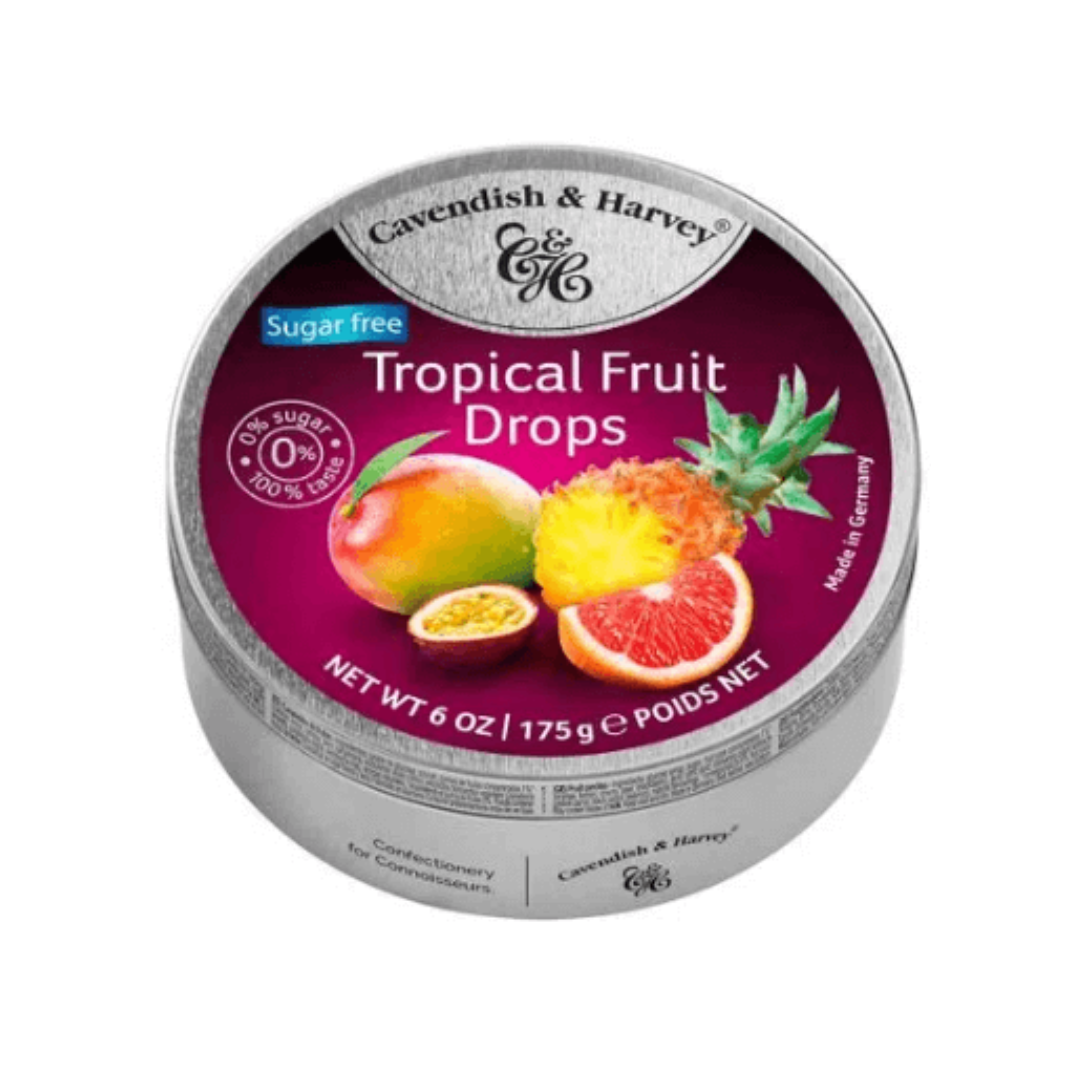 Bala   zero acucar   175g   cavendish   harvey   lata   sugar free tro