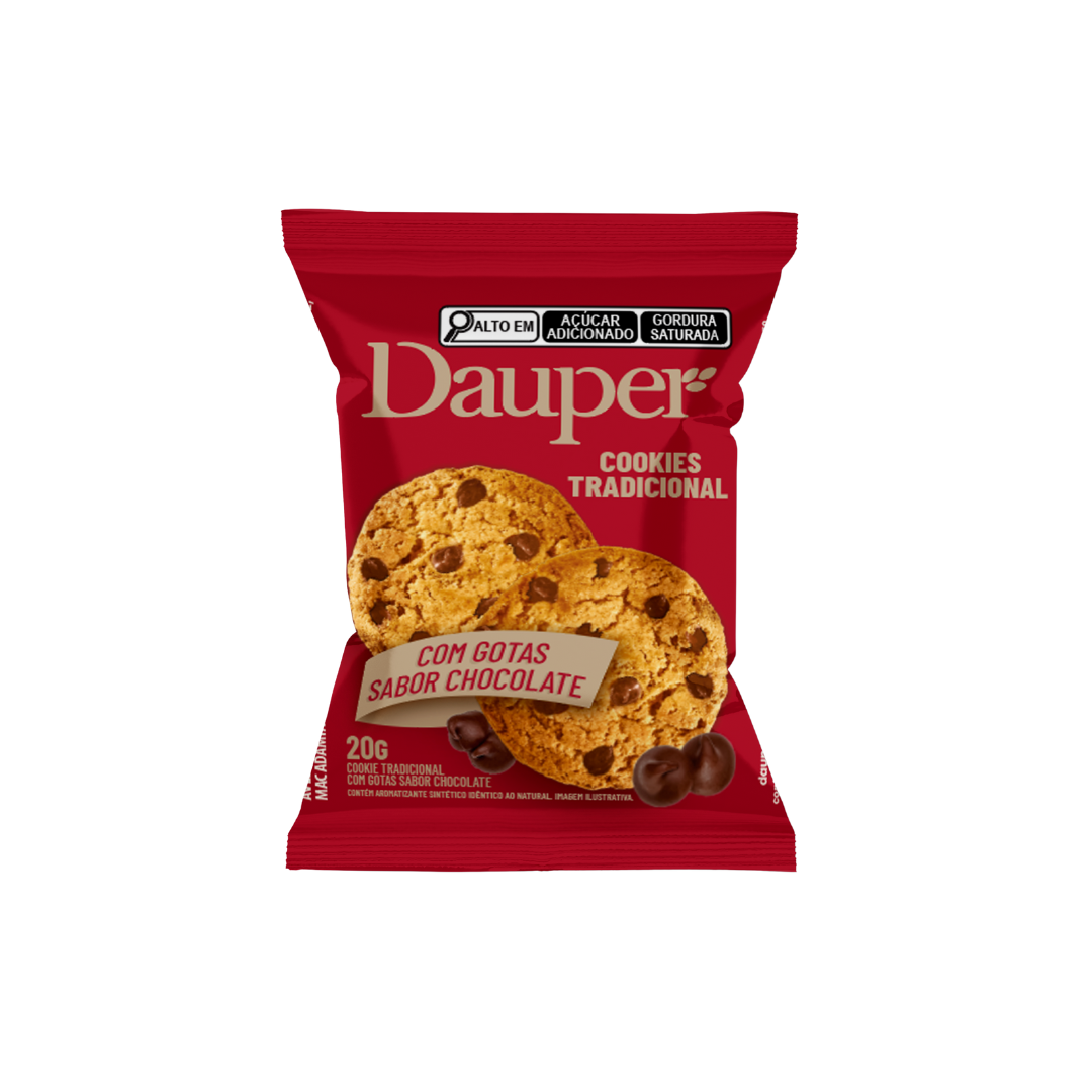 Cookies dauper   20g   cookies tradicional