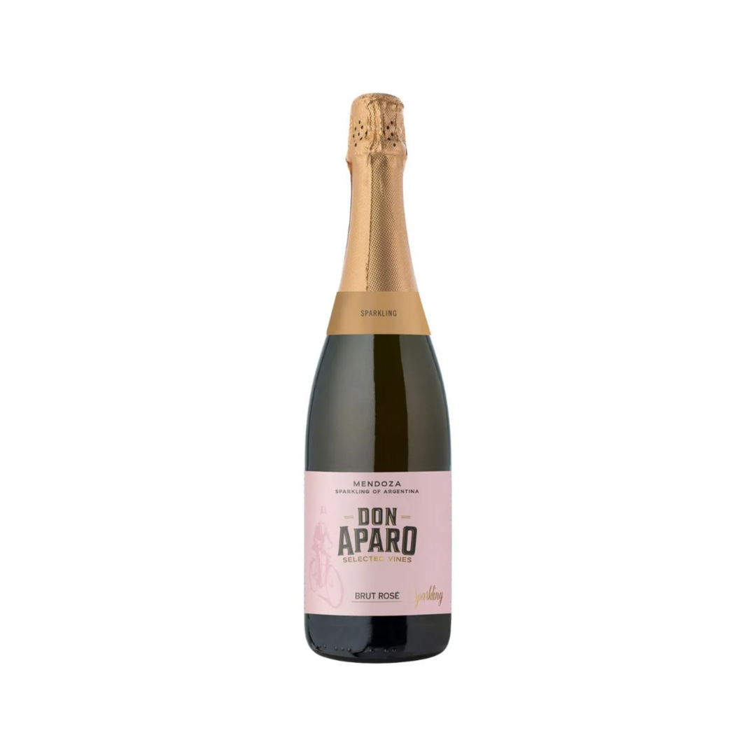 Aparo arg   espumante rose brut   750 ml