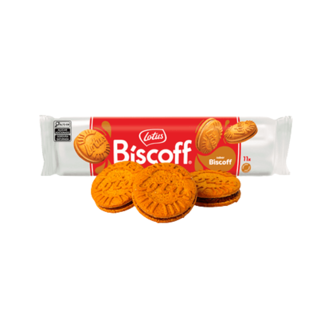 Biscoito lotus biscoff sandwich   110g   biscoito